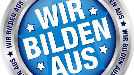 Button "Wir bilden aus" Button "Wir bilden aus"